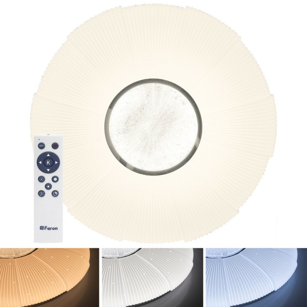 FERON AL4053 72W 5760Lum 3000K-6500K 500x70 mm (с пультом) Ферон арт 41232 фото4