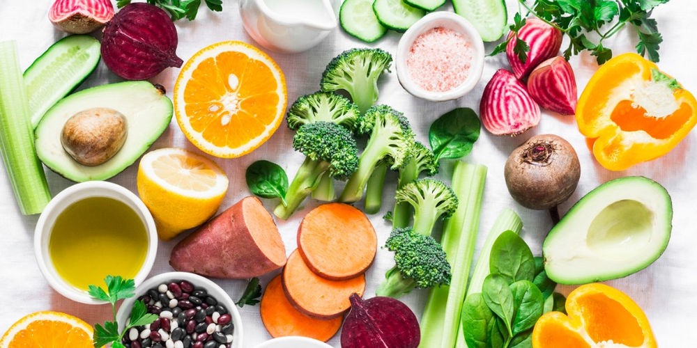 Фрукты и овощи с витамином C