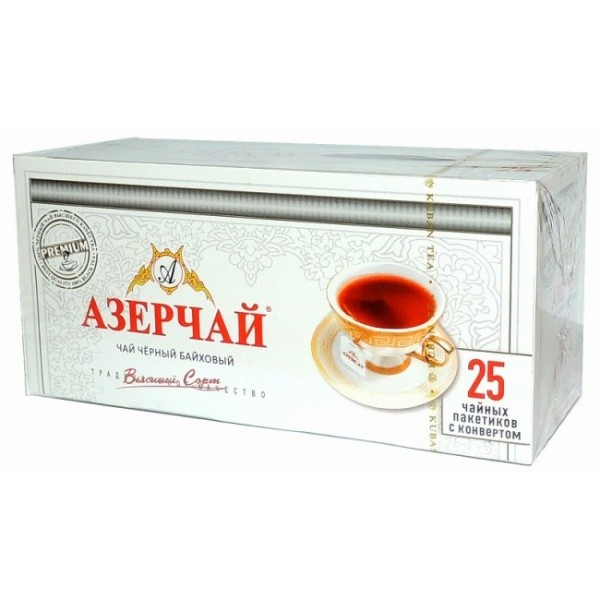 Чай Азерчай 25 пак (Премиум черный)