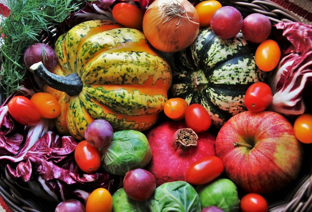 Какие овощи и фрукты рекомендуется есть осенью
