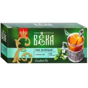 Чай ВЕКА 25 пак* 1,7 гр (Зеленый с жасмином)