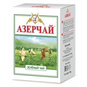 Чай Азерчай (зеленый классический) 100 гр