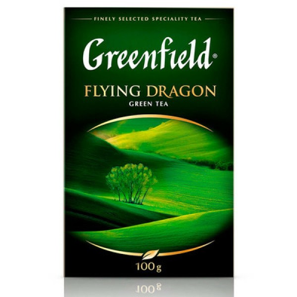 Чай Гринфилд 100 гр (Флаинг Драгон зеленый)