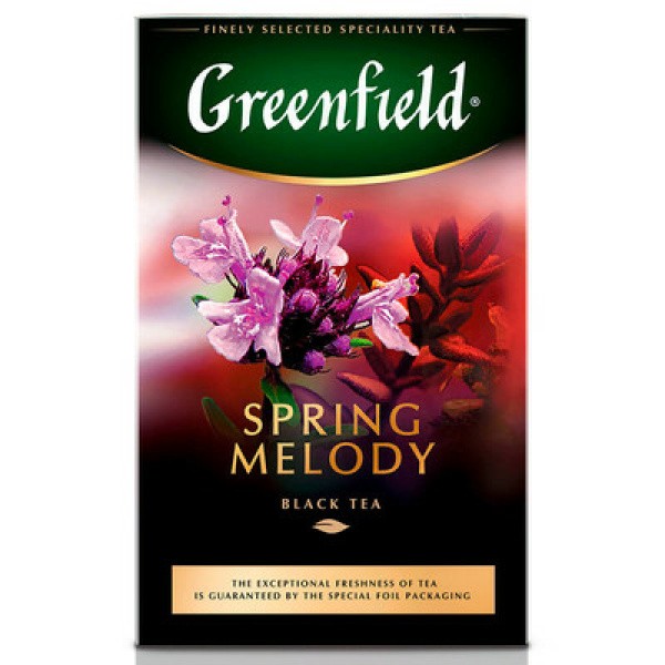 Чай Гринфилд 100 гр (чер-й с душ. травами Spring Melody)