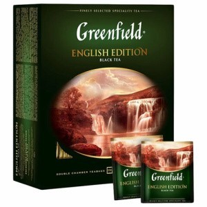 Чай Гринфилд 100 пак. (English Edition Black)