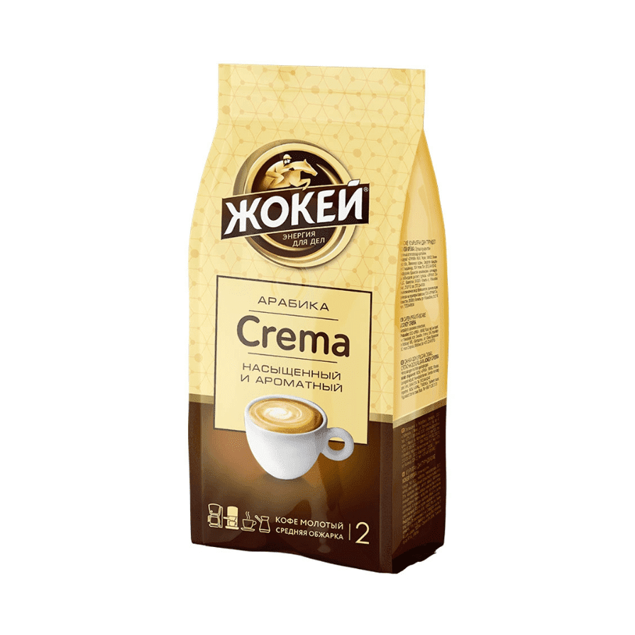 Кофе Жокей Крема молотый 230 гр