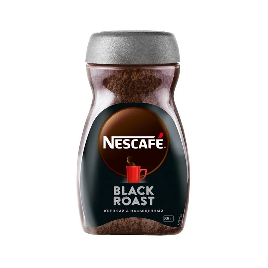 Кофе Нескафе Black Roast 85 гр