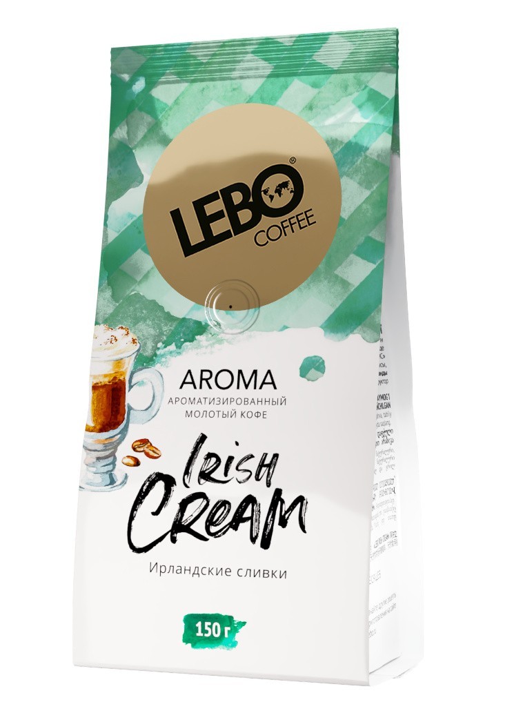 Кофе Лебо Irish Cream молотый 150 гр*12