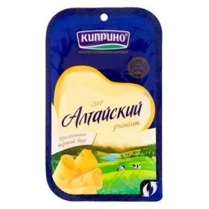 Сыр Киприно Алтайский 50% 125 гр нарезка