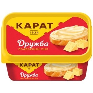 Сыр Карат 45% 200 гр Дружба
