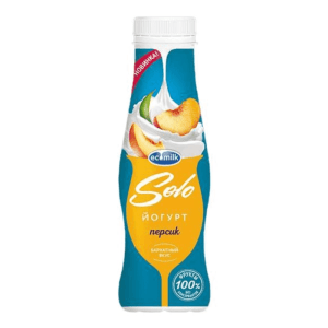 Йогурт питьевой Экомилк 2,8% 290 гр. Персик